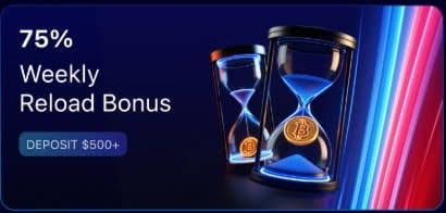Lucky Whale Casino weekly reload bonus